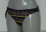 LingaDore Beach Dutchies black/print bikini brief