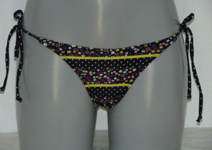 LingaDore Beach Dutchies black/print bikini brief