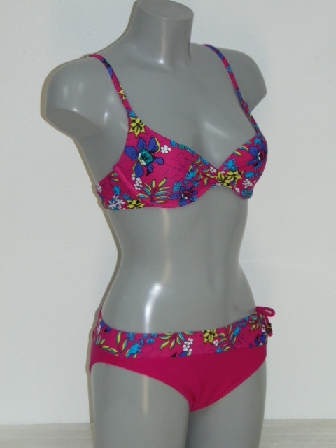 Nickey Nobel Hibiscus pink/print set