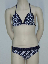 Nickey Nobel Dot navy/white set