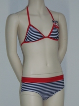 Boobs & Bloomers Stripes red/white set