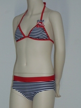 Boobs & Bloomers Stripes red/white set