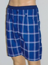 Nickey Nobel Check navy/pink swimshort