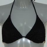 Sapph Beach Bubbles black soft-cup bikini bra