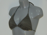 Sapph Beach Bubbles khaki padded bikini bra