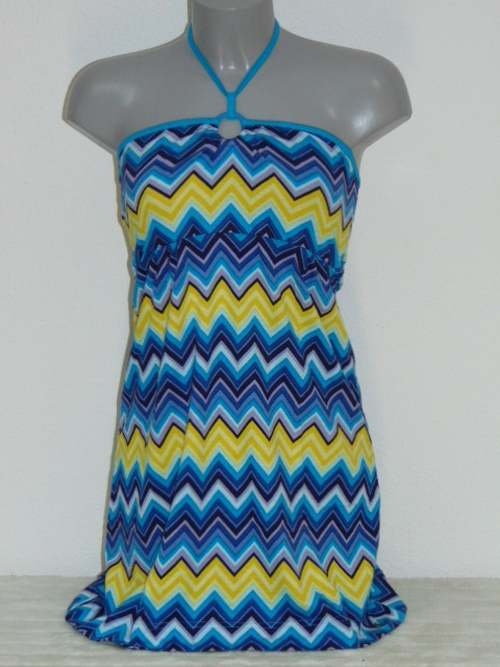 Shiwi Rainbow blue beach dress