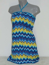 Shiwi Rainbow blue beach dress