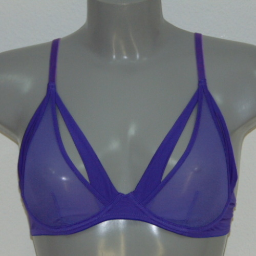 Sapph sample Kim purple non-padded bra