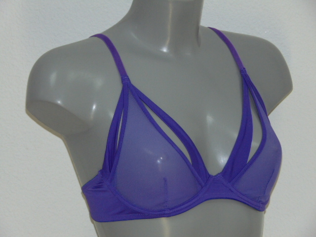 Sapph sample Kim purple non-padded bra