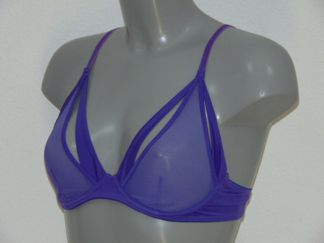 Sapph sample Kim purple non-padded bra