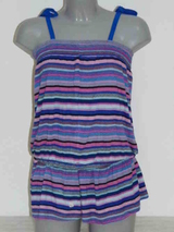 Shiwi Pixie blue/pink beach dress