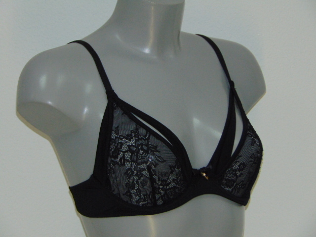Sapph Kim black non-padded bra