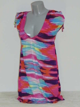 Shiwi Sunset orange beach dress