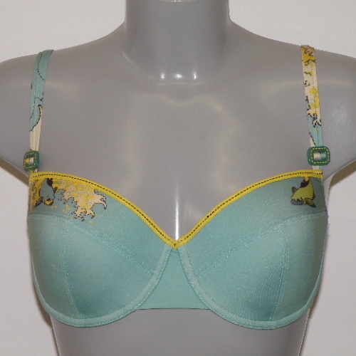 Marlies Dekkers Swimwear Ojiya green padded bikini bra