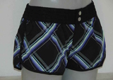 Shiwi Plaid black/purple beach short