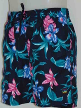Shiwi Men's Flower navy/pink swimshort