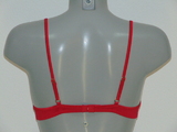 Sapph Lilian red non-padded bra
