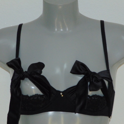 Sapph Lola black non-padded bra