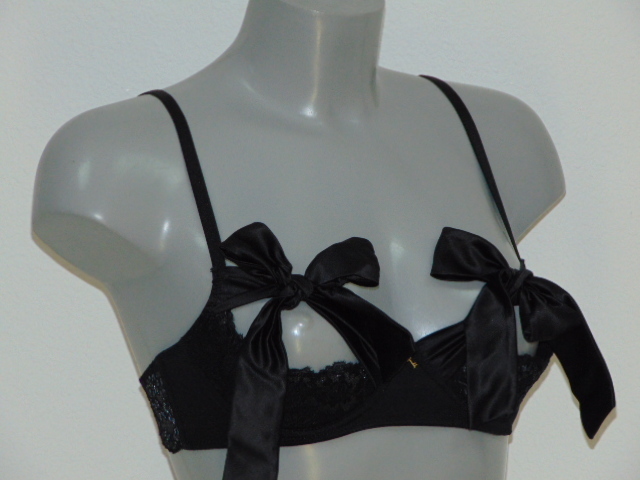 Sapph Lola black non-padded bra