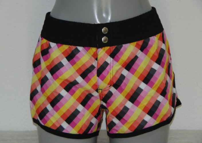 Shiwi Triangled yellow/pink beach short