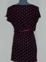 Shiwi Flamingo black/pink dress