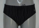 Shiwi Men's pinstripe black swim brief