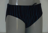 Shiwi Men's pinstripe navy blue swim brief