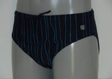 Shiwi Men's pinstripe navy blue swim brief