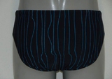 Shiwi Men's pinstripe navy blue swim brief
