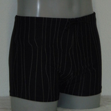 Shiwi Men's pinstripe black swim boxer