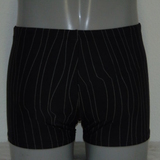 Shiwi Men's pinstripe black swim boxer