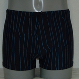 Shiwi Men's pinstripe navy blue swim boxer