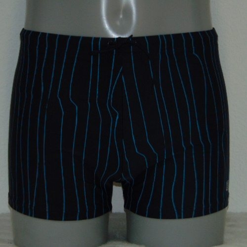 Shiwi Men's pinstripe navy blue swim boxer