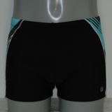 Shiwi Men's check black swim boxer