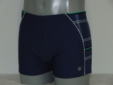 Shiwi Men's Plaid jeans blue swim boxer
