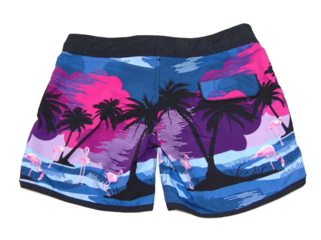 Shiwi Men's Tropical blue/print swimshort