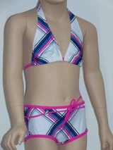 Shiwi Plaid blue/pink set