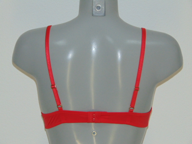 Sapph Kim red non-padded bra