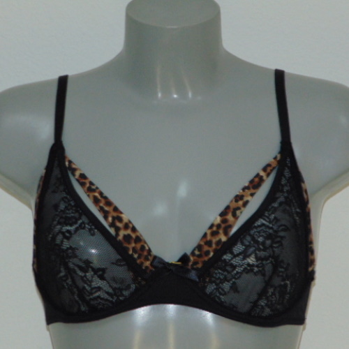 Sapph Kim black non-padded bra
