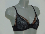 Sapph Kim black non-padded bra