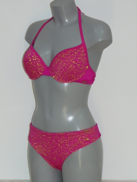 Sapph Swimwear Bonaire fuchsia padded bikini bra