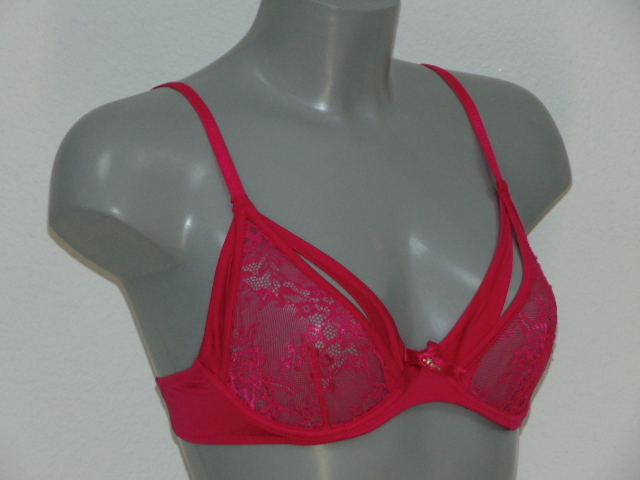 Sapph Kim raspberry non-padded bra