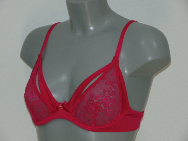 Sapph Kim raspberry non-padded bra