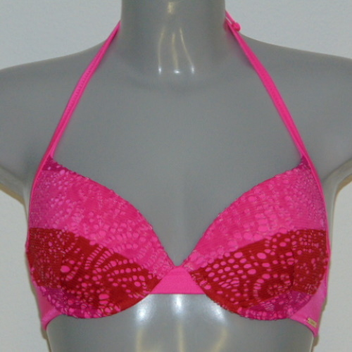 Sapph Beach Bonaire pink/red padded bikini bra