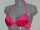 Sapph Swimwear Bonaire pink/red padded bikini bra