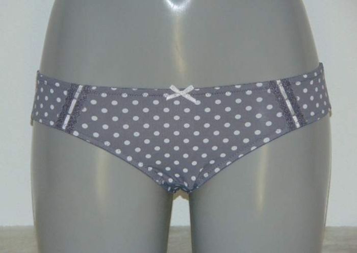 Guy de France Anouk grey/white brief
