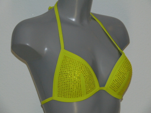Sapph Swimwear Siracusa lime padded bikini bra