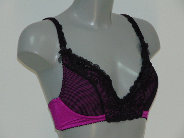 Cake Maternity Turkish Delight purple/black nursing bra