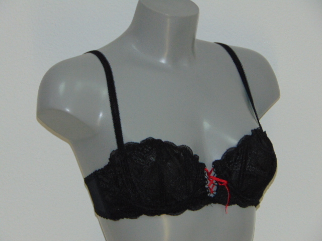 Sapph Sabrina black non-padded bra