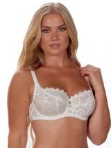 After Eden D-Cup & Up Anna ivory non-padded bra